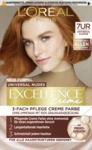 L&rsquo;Or&eacute;al Paris Excellence Creme Farbe 7UR Universal Kupfer 3600524126285