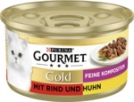 Gourmet Gold Feine Komposition mit Rind & Huhn 3222270493864