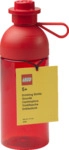 LEGO Trinkflasche 0,5L Transparent Rot 5711938026974