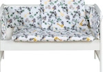 Schardt Beistellbett Micky wei&szlig; lackiert, Jungle 4042219192936