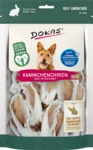 DOKAS Kaninchenohren mit Fell getrocknet 4251276203459