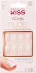 KISS Salon Acrylic Nude French Nails - Cashmere 0731509642681