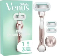 Gillette Venus Deluxe Smooth Sensitive System Handst&uuml;ck & Duschh&auml;nger 1 St&uuml;ck