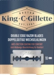King C. Gillette Rasierklingen f&uuml;r Rasierhobel 7702018544707