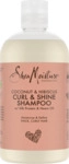 Shea Moisture Coconut & Hibiscus Curl & Shine Shampoo 7643022210120