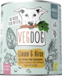 VEGDOG Hund Adult Linsen & Hirse 4260446690043