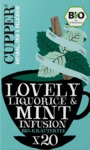 Cupper Bio Kr&auml;utertee Lovely Liquorice & Mint Infusion 5021991939044