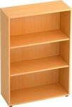 Regal f&uuml;r Anbauwand TARA, 3 Ordnerh&ouml;hen, stapelbar, B 800 x T 330 x H 1144 mm,