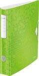 LEITZ&reg; Ordner Active WOW, DIN A4, R&uuml;ckenbreite 65 mm, gr&uuml;n