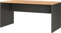 Wangenschreibtisch Boston, mit Knieblende, B 1580 x T 790 x H 750 mm, Navarra