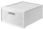 Schubladenbox Rotho COUNTRY, Volumen 19,2 l, 1 herausnehmbares Schubfach, stapelbar,