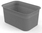 Aufbewahrungsbox Rotho BRISEN, Volumen 4,5 l, Lochstruktur, stapelbar, ohne...