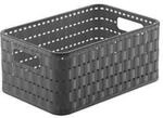Aufbewahrungskorb Rotho COUNTRY, Volumen 4 l, Format A6+, stapelbar, ohne Deckel, L