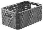 Aufbewahrungskorb Rotho COUNTRY, Volumen 6 l, Format A5, stapelbar, ohne Deckel, L