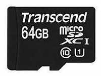 Transcend TS64GUSDU1 - Flash-Speicherkarte - 64 GB - UHS Class 1 / Class10 - SDXC