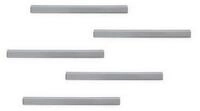 MagnetleisteDurafix Rail, B 210 x H 17 mm, selbstklebend, blasenfreie Optik, silber