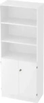 Regalschrank, B 800 x T 420 x H 2004 mm, 5 OH, 5 B&ouml;den, 2 T&uuml;ren,