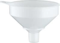 Fasstrichter, &Oslash; 253 mm, 3,5 l, lebensmittelgeeignet, mit Sieb, &Uuml;berlaufrand &...
