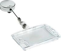 Jojoband Durable CHROME, f&uuml;r Ausweishalter/Namensschilder, Druckknopfschlaufe,