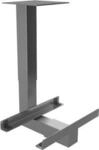CPU-Halter f&uuml;r Schreibtisch Topas Line, graphit