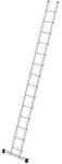 Munk Sprossen-Anlegeleiter, Aluminium, B 350 mm, Sprossenabstand 280 mm, belastbar