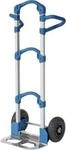 Fetra Sackkarre "Wuppi", Aluminium, mit klappbarer Schaufel, abnehmbare Luftr&auml;der, B