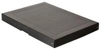 Archivbox Falken PURE Box Black A3, f&uuml;r bis zu 500 Blatt, mit Beschriftungsfeld, L