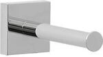 Ersatzrollenhalter tesa&reg; ekkro, verchromt, eckiges Design, ohne Bohren, inkl.
