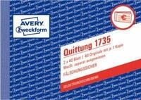 Avery Zweckform Quittungs-Block Nr. 1735