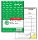 sigel&reg; Rechnungsbuch SD033, DIN A6 hoch, 2 x 40 Blatt, selbstdurchschreibend
