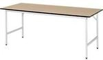 Arbeitstisch, MDF-Platte, 2000 x 800 x 800-850 mm Arbeitstisch, MDF-Platte, 2000 x 800 x 800-850 mm