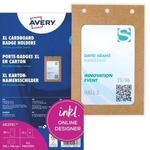 Avery Zweckform 4839XL Namensschilder-Taschen XL A6, transparent, 50 Taschen, 52
