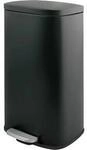 SPIRELLA Treteimer AKIRA, 50 Liter, Tretmechanismus, B 297 x L 427 x H 643 mm,
