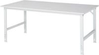 Arbeitstisch, Melamin-Platte, B 2000 x T 1000 x H 760-1080 mm