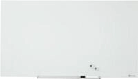 Glastafel Nobo Diamond, magnethaftend, aneinander montierbar, wei&szlig;, 680 x 380