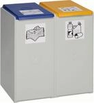 Wertstoff-Sammelsystem 2000, 40 Liter, Zweier-Element, Lieferung ohne Deckel!