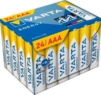 VARTA Alkaline-Batterien ENERGY, Micro AAA, 24 St&uuml;ck 185918