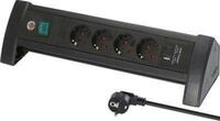 Brennenstuhl Premium Office-Line Steckdosenleiste, 4-fach, USB-C PD, USB-A, 1,8m,