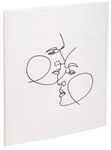 Exacompta G&auml;stebuch Art Elfenbein 22x27 cm, 100 Seiten Clairefontaine,