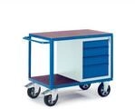 Schwerlast-Werkstattwagen mit Schubladenschrank, 1000 x 700 mm, Tragkraft 1000...