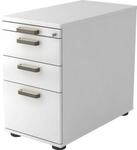 Standcontainer TOPAS LINE, 2 Sch&uuml;be, 1 H&auml;ngeregistraturauszug, 1 Utensilienauszug,
