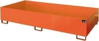 Regalwanne Typ RW/RW 2700-3, ohne Gitterrost, orange RAL2000