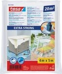 Tesa Abdeckfolie Extra Strong, 20 m&sup2; (4&times;5 m) &ndash; strapazierf&auml;hige...