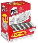 Nachf&uuml;llkassette Pritt, f&uuml;r Korrekturroller Refill Flex, Multipack &agrave; 16 St&uuml;ck, L