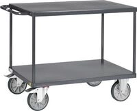 ESD-Tischwagen Fetra 9400B, bis 500 kg, 2 Etagen mit Plattformen, Ladefl&auml;che L 850 x