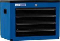 Werkzeugtruhe BASIC, H 450 x B 600 x T 440 mm, 4 Schubladen, blau