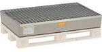 GFK-Paletten-Auffangwanne 150 CEMO, f&uuml;r Euro-Paletten, B 1200 x T x 800 x H 235 mm,