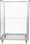 Stahlrollbeh&auml;lter 800 x 1200 mm, in Europaletten-Abmessung 129708