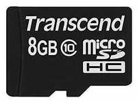 Transcend Premium - Flash-Speicherkarte - 8 GB - Class 10 - 133x - microSDHC