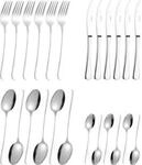 24-tlg Besteckset f&uuml;r 6 Pers., Edelstahl 18/0 poliert, Messer 2,2 mm, Besteckteile